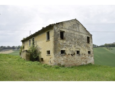 Properties for Sale_RUIN WITH A COURT FOR SALE IN THE MARCHE REGION IMMERSED IN THE ROLLING HILLS OF THE MARCHE town of Monterubbiano in Italy in Le Marche_1